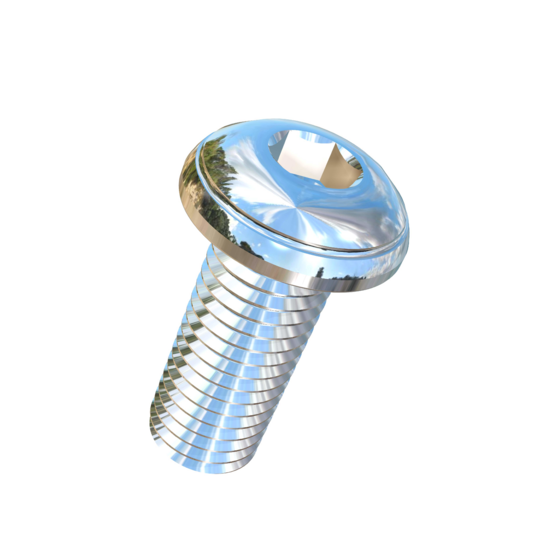 Titanium 1/4-28 X 5/8 UNC Button Head Socket Drive Allied Titanium Machine Screw
